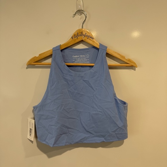 NWT Outdoor Voices SuperForm 2 in 1 Crop Top - Picture 2 of 6